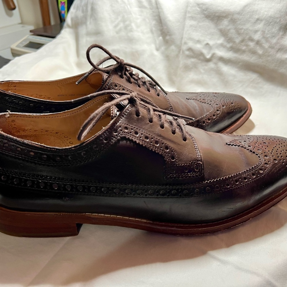 Classic Brown Brogue Men's Shoes